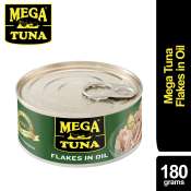 Mega Tuna Flakes in Oil 180g