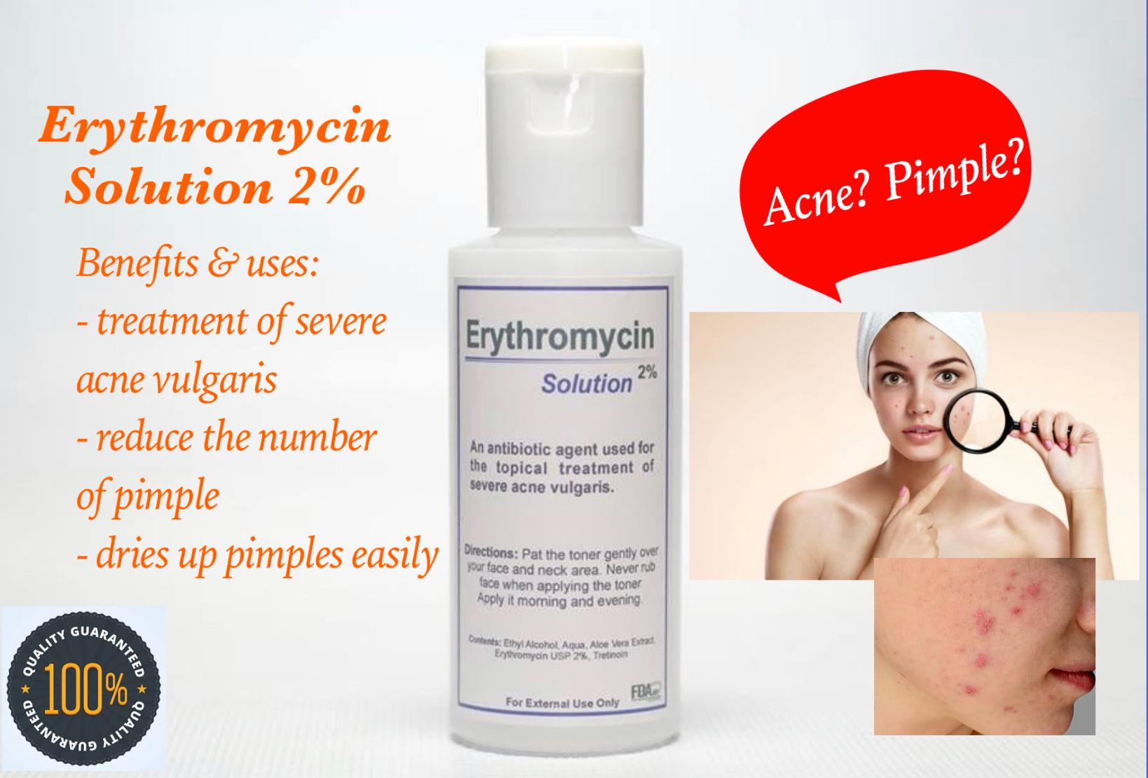 erythromycin toner for acne