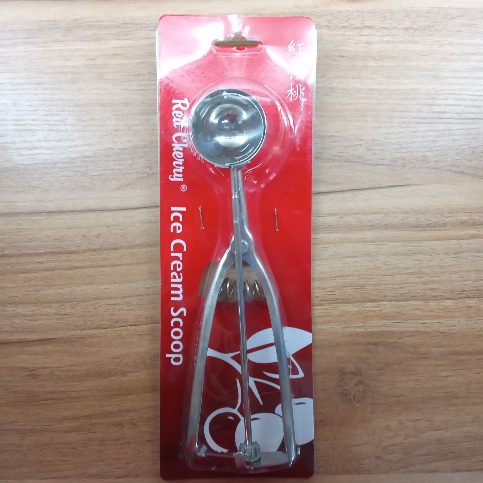 1pc Red Cherry Stainless Steel Ice Cream Scoop Lazada PH