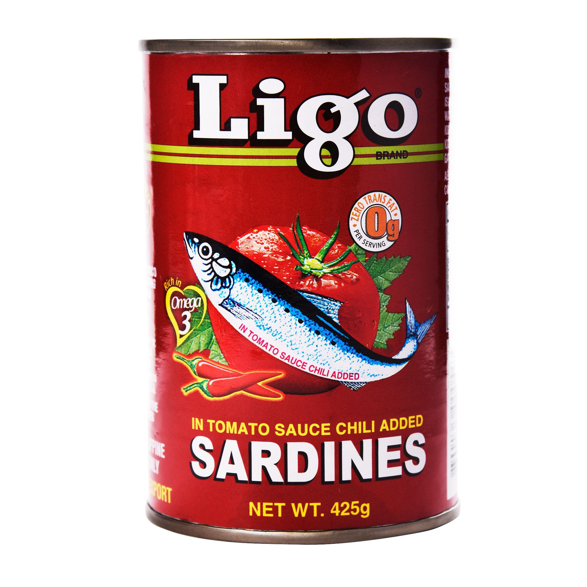 Ligo Sardines In Tomato Sauce W Chili 425g Lazada Ph