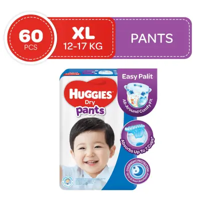 Huggies Dry Pants XL (12-17kg) 60s