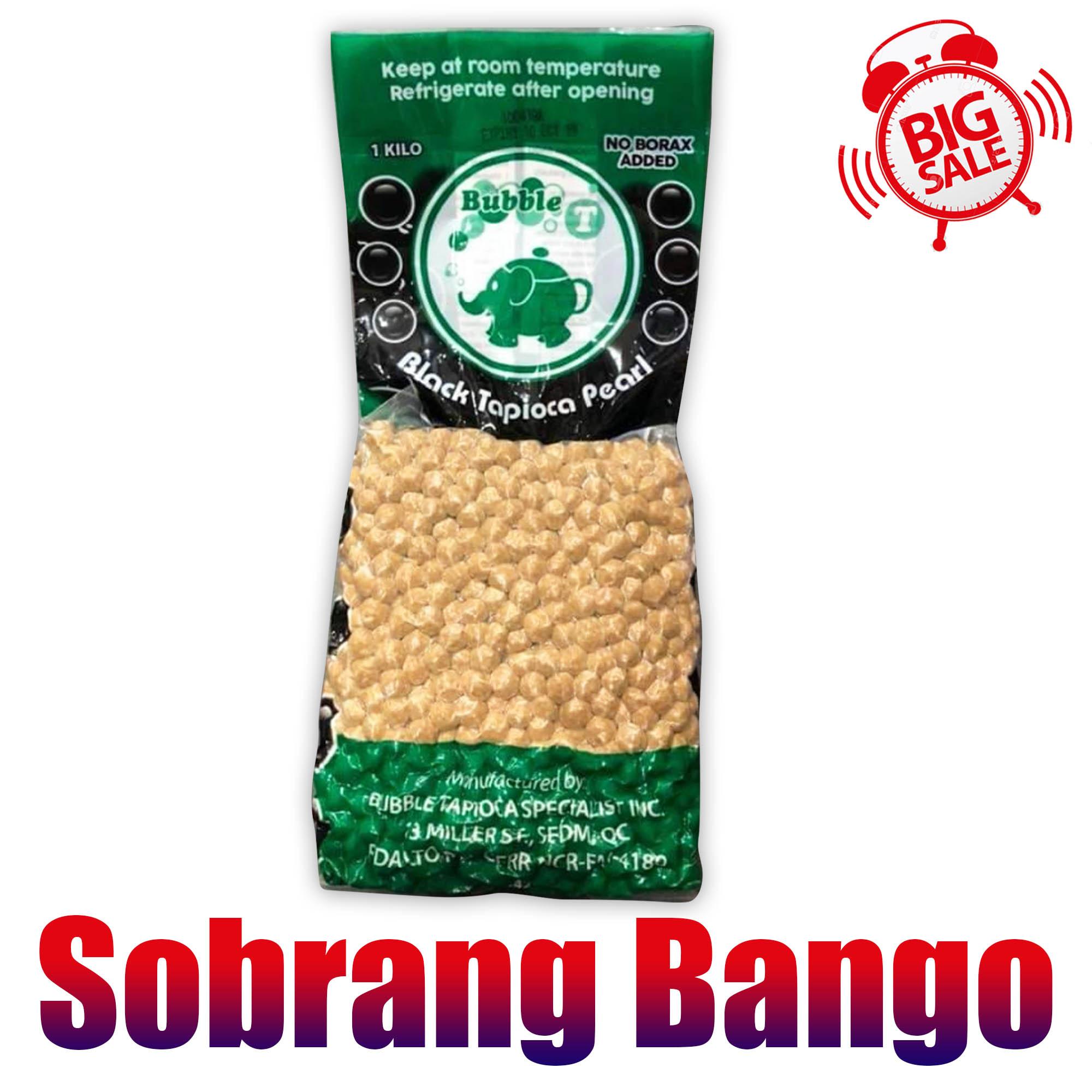 Bubble Tapioca Black Pearl 1kg Milk Tea Black Pearl Sago Good