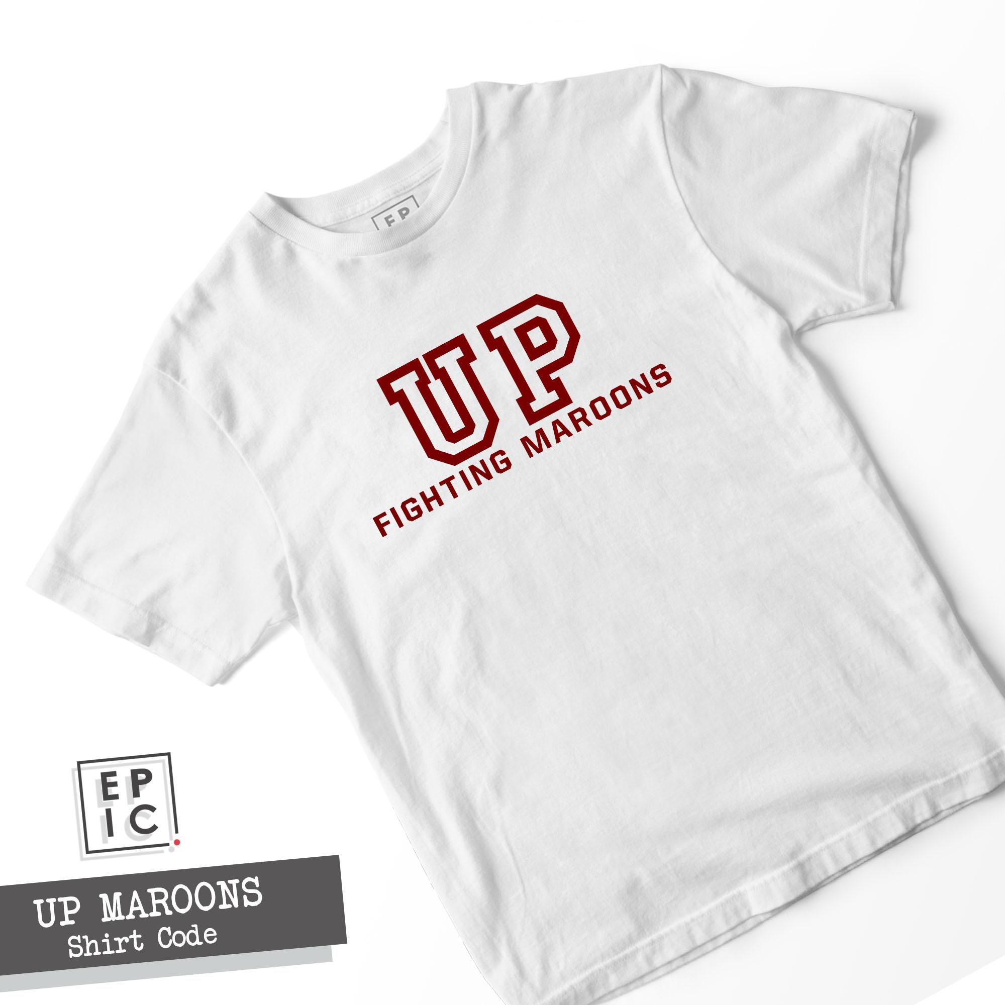 UNIVERSITY SHIRT - UP FIGHTING MAROONS 