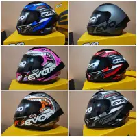 Evo Gt Pro Cyclone White Dual Visor Helmet Lazada Ph