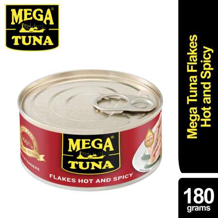 Mega Tuna Flakes in Hot and Spicy 180g