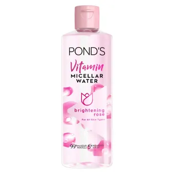 Pond S Vitamin Micellar Water Brightening Rose Review