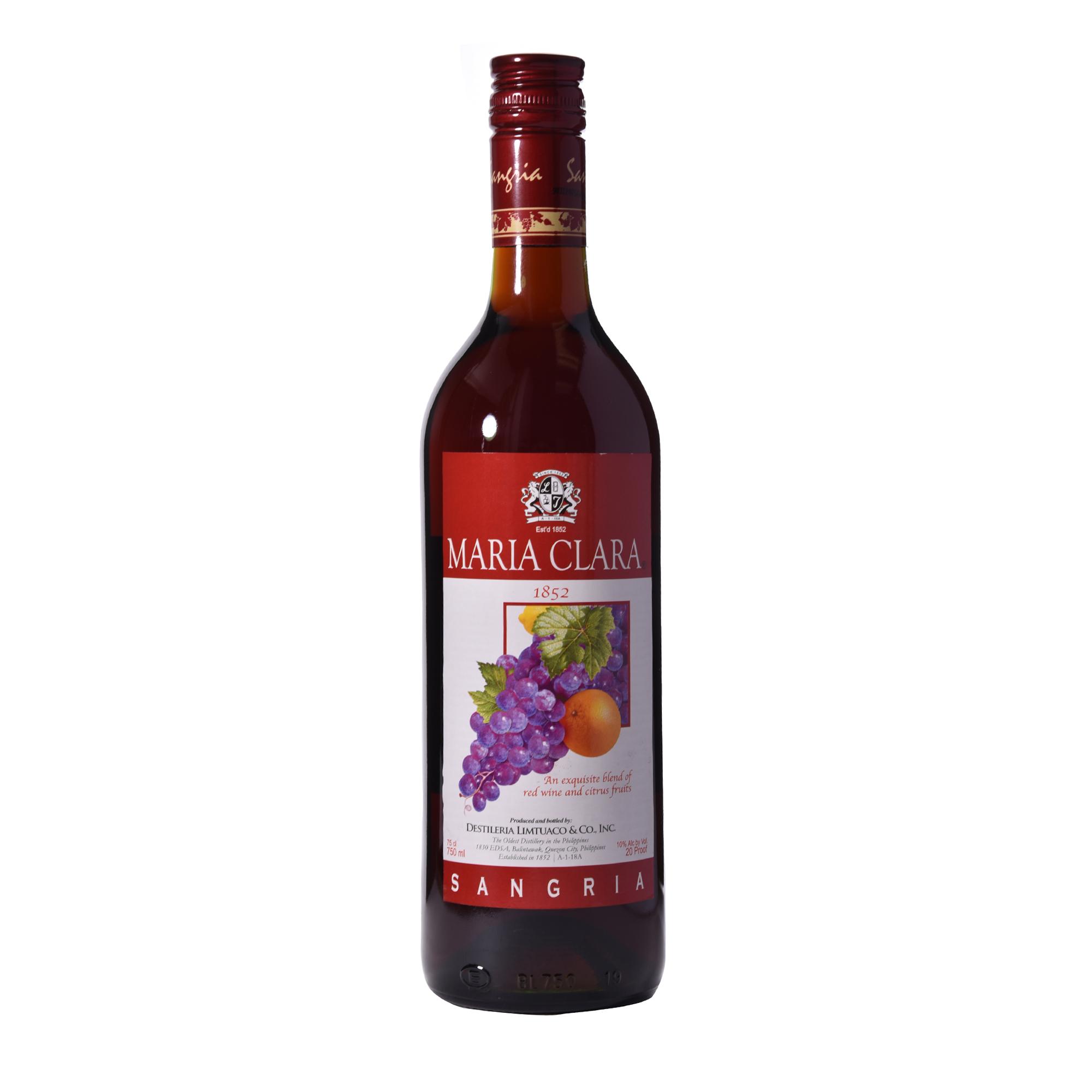 Maria Clara Sangria 750ml Lazada PH