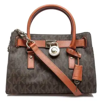 michael kors hamilton medium satchel