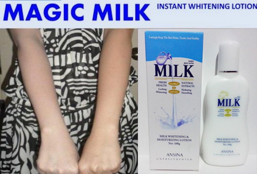 Milk Essence Whitening Magic Lotion review and price