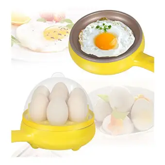 Multifunction Mini Electric Frying Pan and Automatic Egg Boiler