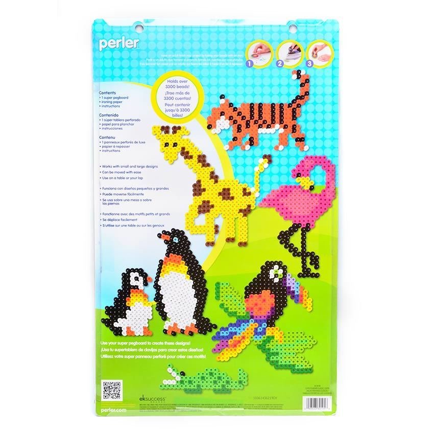 Perler Beads Super Sized Clear Pegboard review and price
