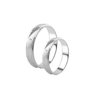 silver couple ring price