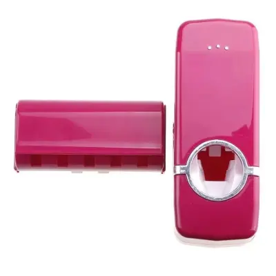 Touch Me Hands-Free Toothpaste Dispenser (Red)