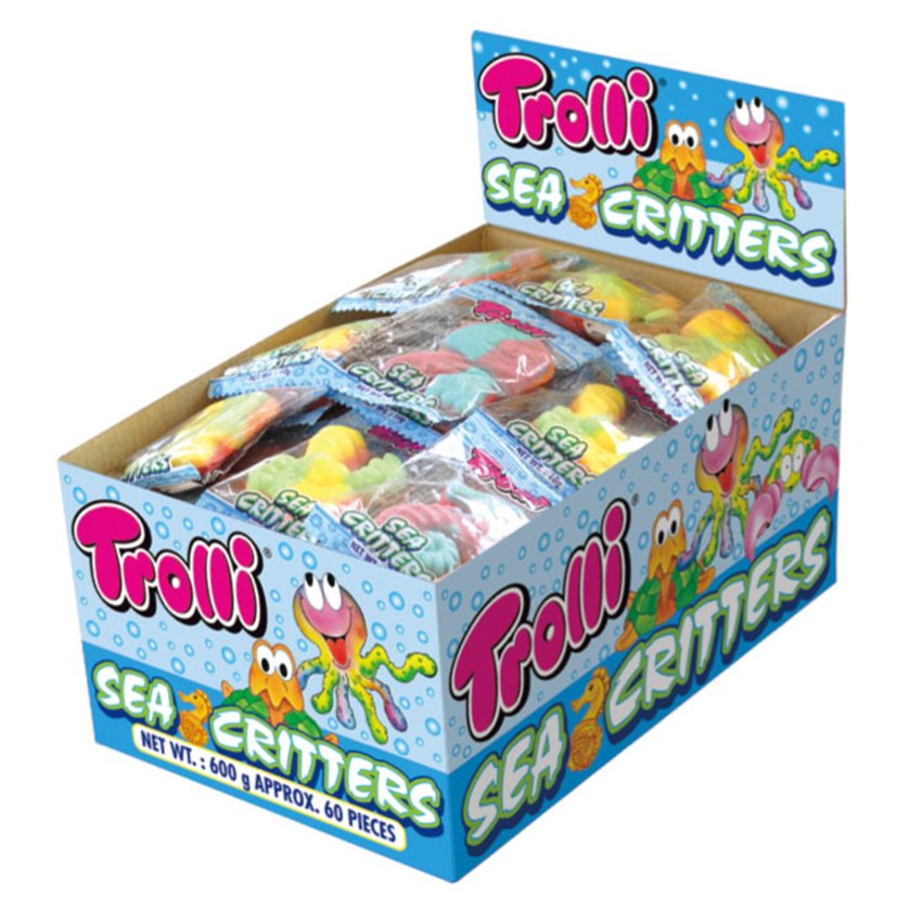 Trolli Sea Critters Gummi Candy 60-piece Set review and price