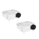 Unic UC28 Mini Portable Projector (white) set of 2