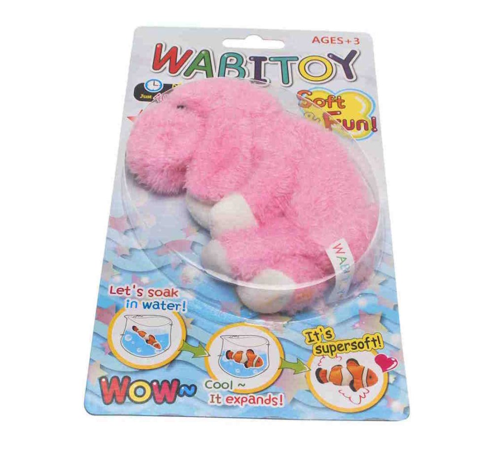 Wabitoy Pink Dog Water Expanding Plush Toy review and price