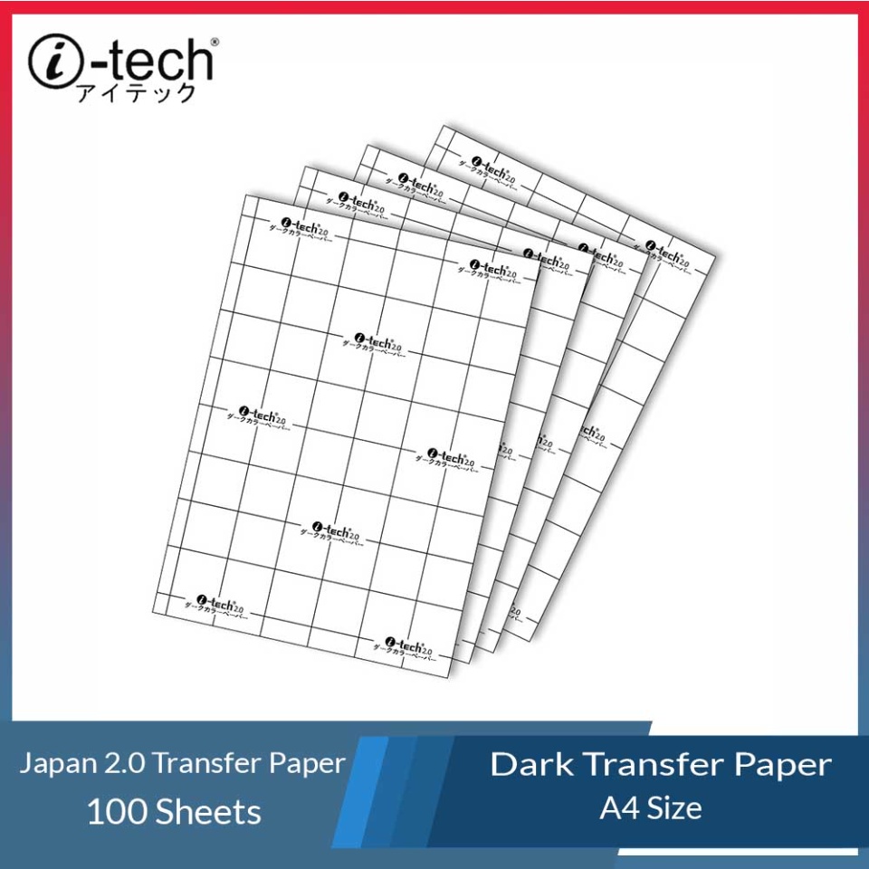 Japan i-Tech 2.0 Dark Transfer Paper