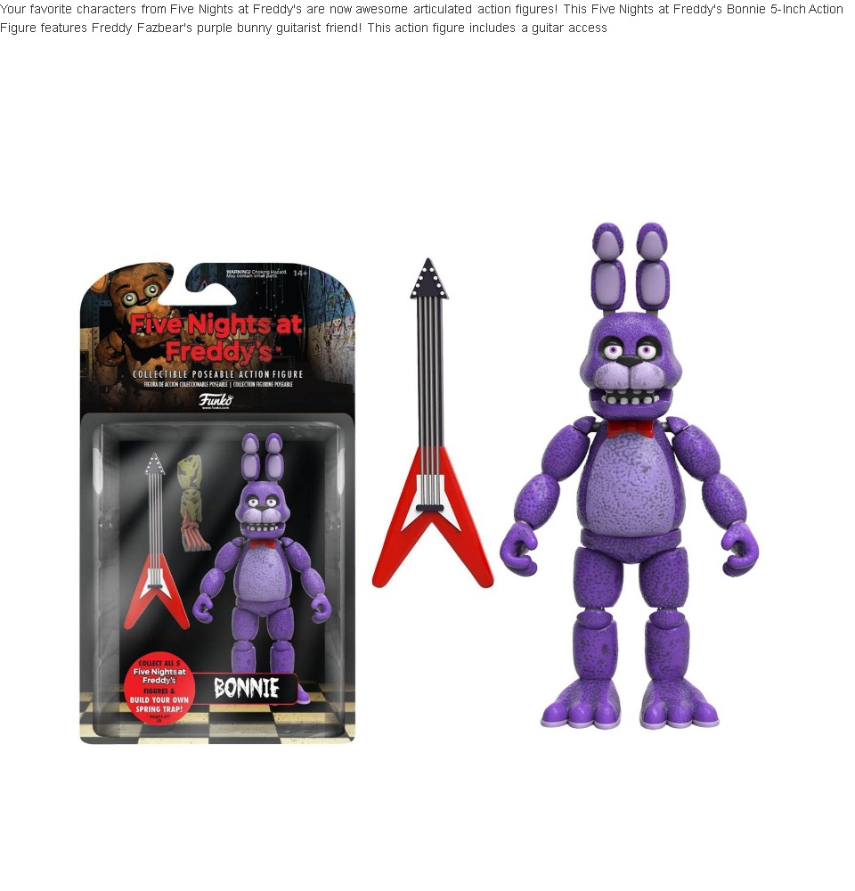 Five nights at freddy's collectible articulated hot sale action figure