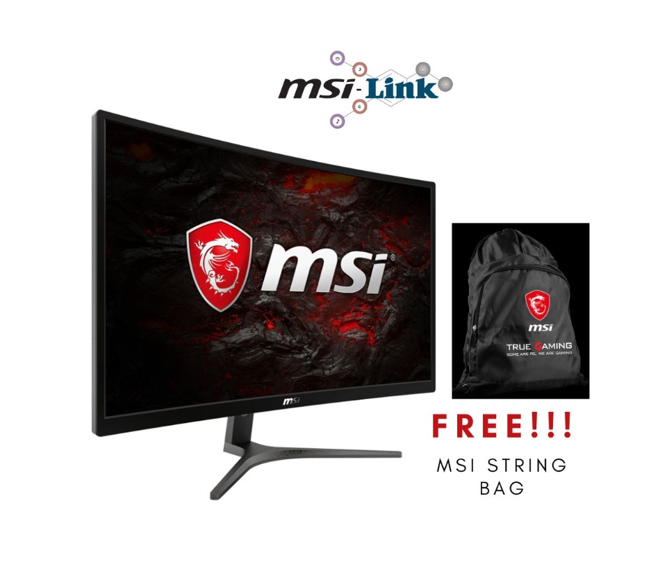 MSI Optix G241VC 1 ms Full HD FreeSync Gaming Monitor 24 Curved