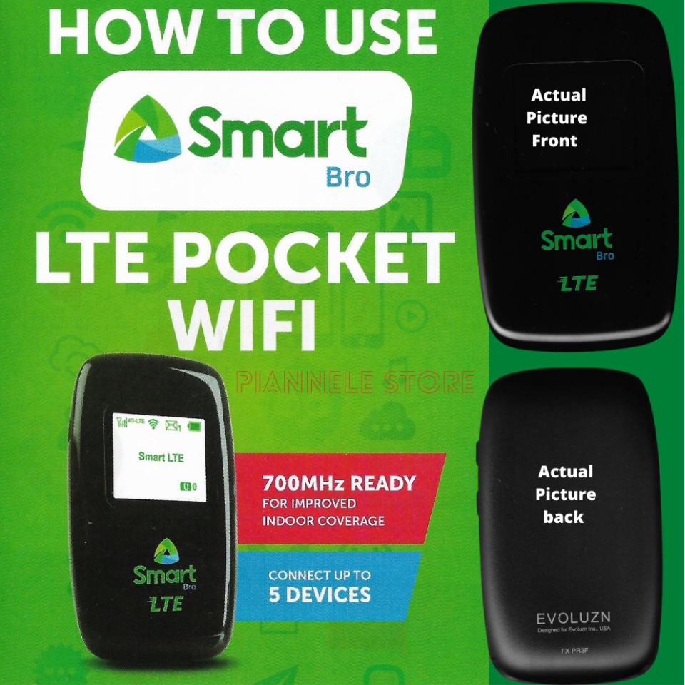 SMART Bro LTE Prepaid Pocket WiFi with FREE PHP250 Surfmax Load Card –  TenPlus Auto Supply