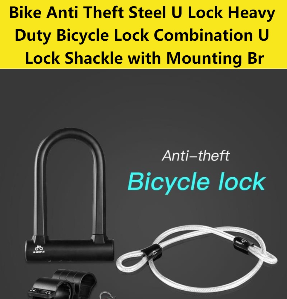 Heavy duty combination bike lock online