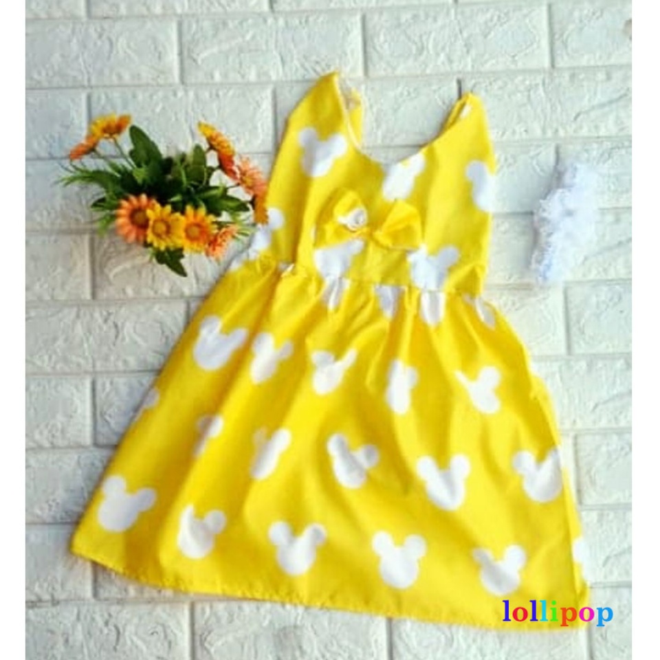 lazada yellow dress