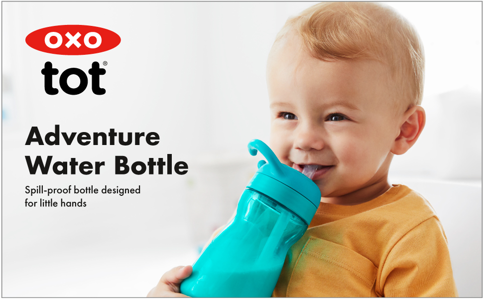 OXO Twist Top Water Bottle Replacement Straw Set 12oz 2pk - Default
