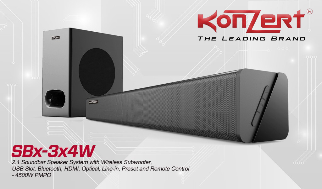 konzert soundbar speaker