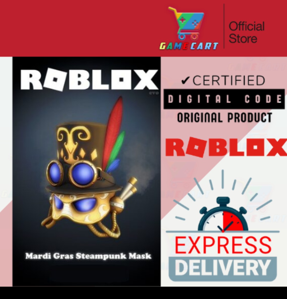 Roblox - Mardi Gras Steampunk Mask  Prime Gaming CD Key 