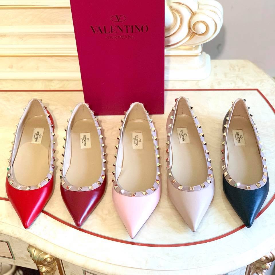 flat valentino shoes