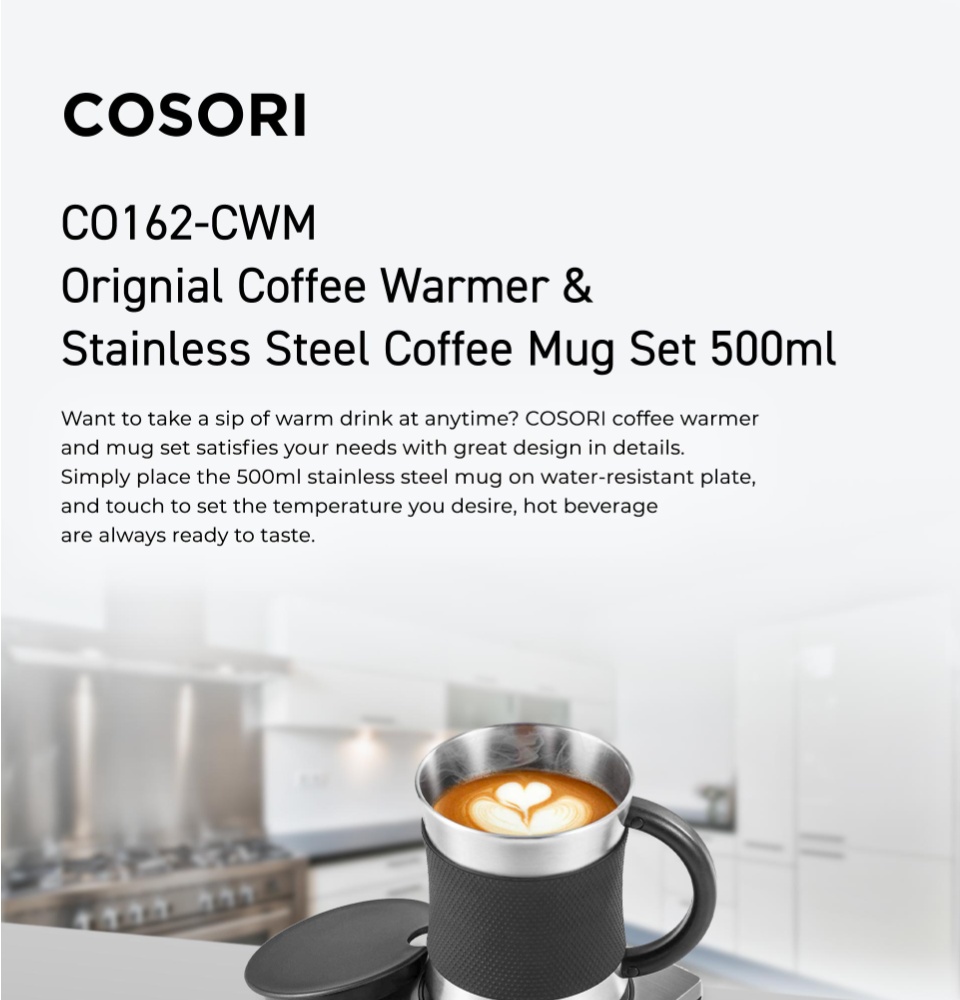 Cosori Coffee Mug Warmer Analysis and Testing (CO162-CWM) 