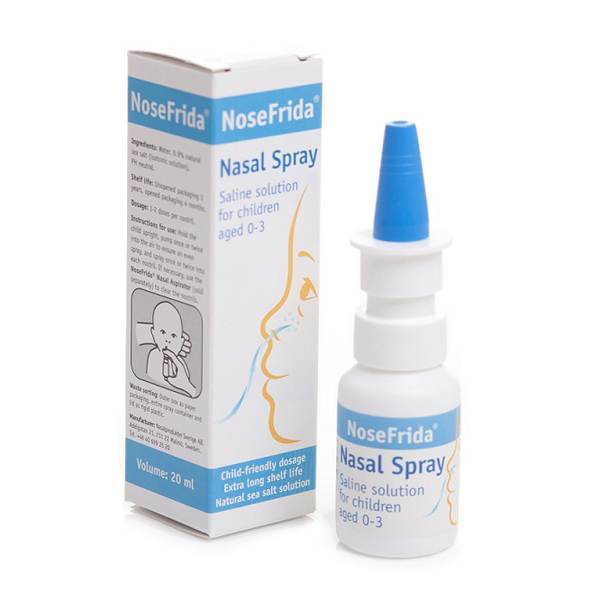 salt water saline nasal spray