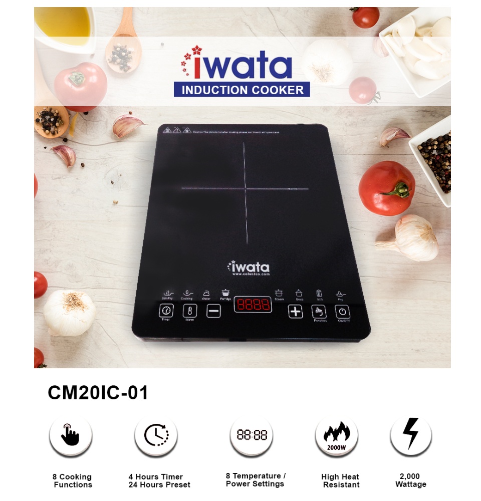 Iwata induction deals cooker