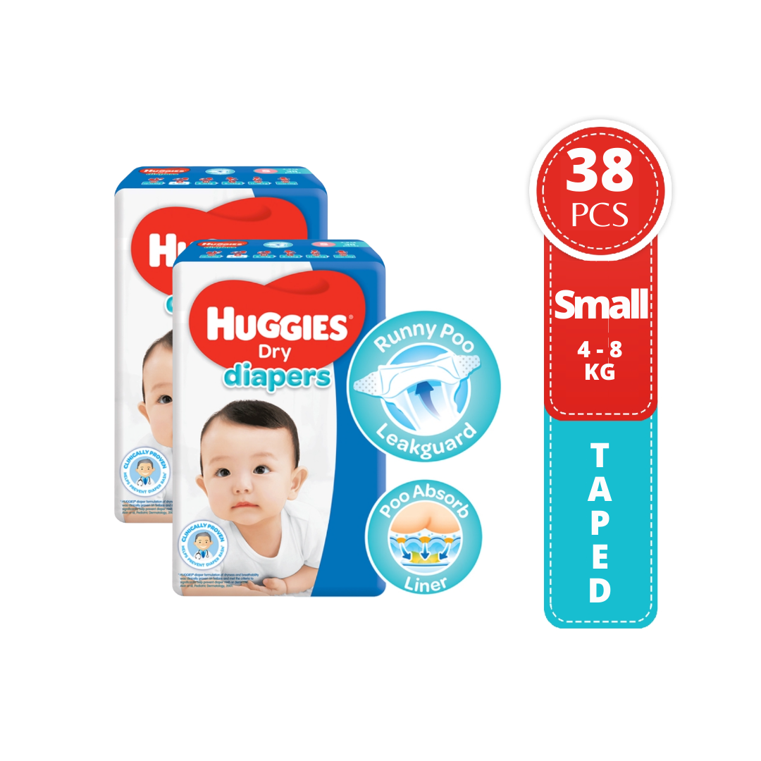 huggies taped diapers