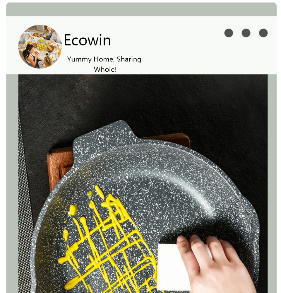 Ecowin Granite Non Stick Deep Frying Pan – ecowinshop