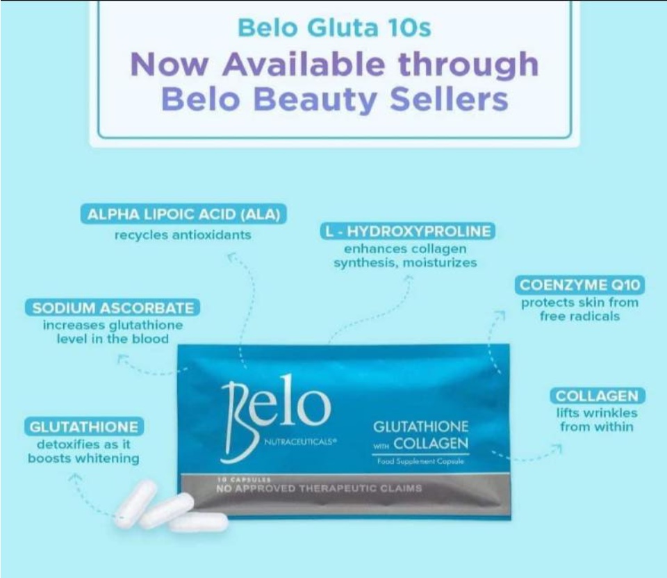 belo glutathione collagen review Belo Nutraceuticals Glutathione Collagen 30 Capsules Whitening Anti-Aging  Antioxidant Tight Firm Skin Care Solution for Radiant Youthful Appearance main image 0