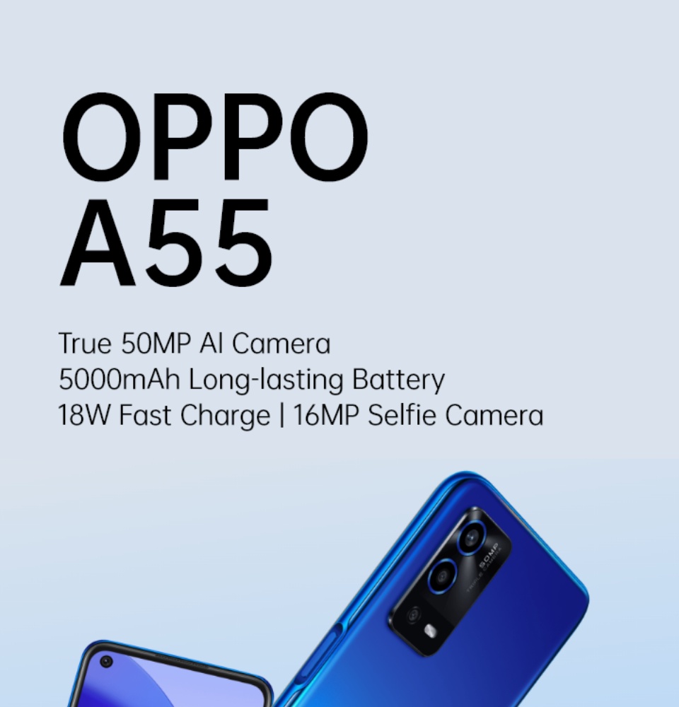 oppo a55 rupees