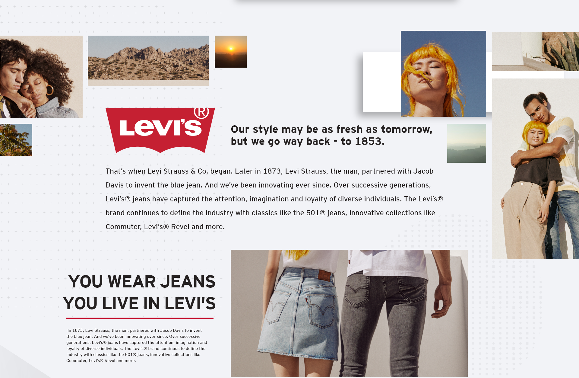 nearest levis shop