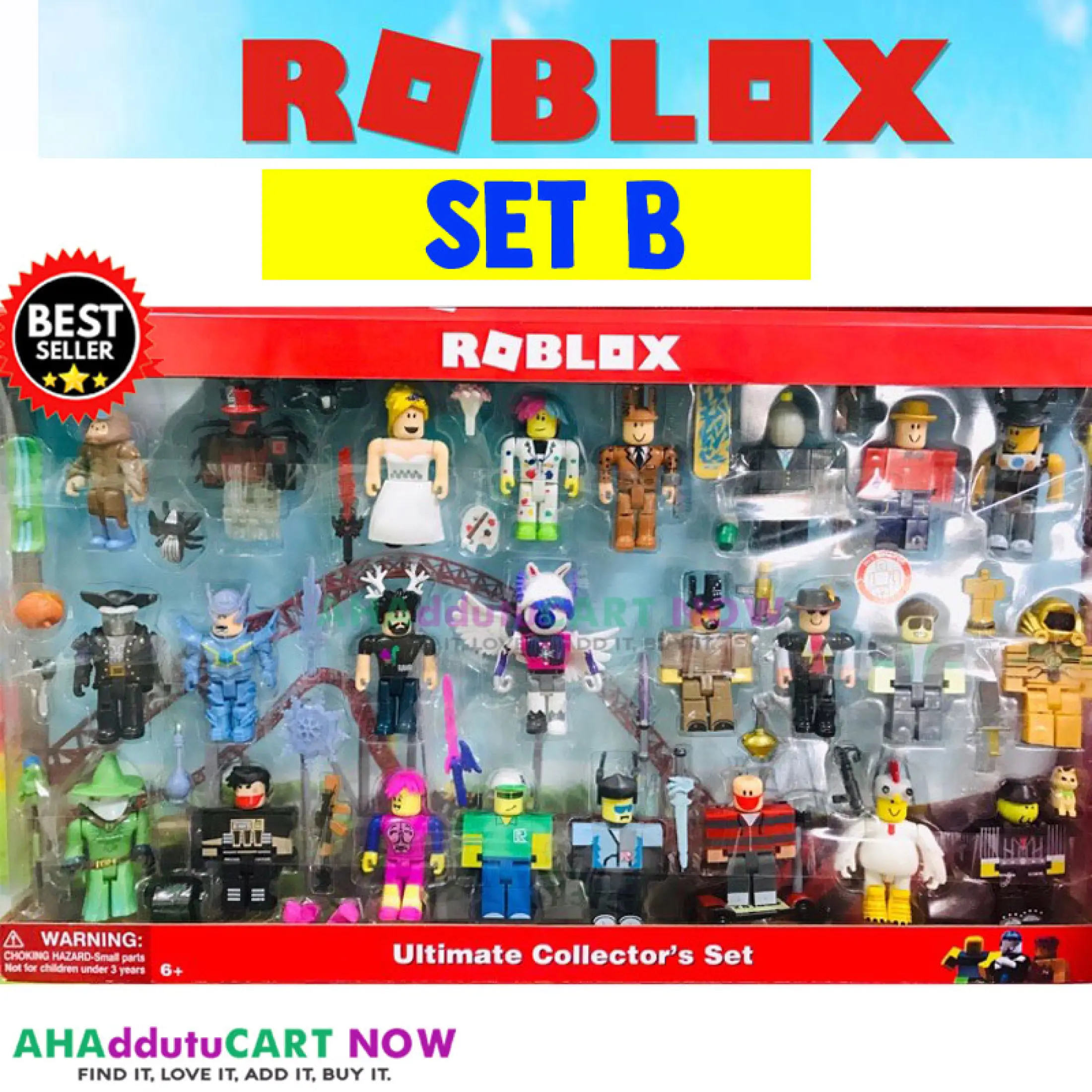 24pcs Set B Roblox Toy For Kids Boys Girls Action Characters Figures 7cm Pvc Suite Doll Toys Anime Model Figurines For Decoration Collection Christmas Birthday Gift For Kids Roblox Game Character Ultimate Mix Match Set - roblox toys for kids