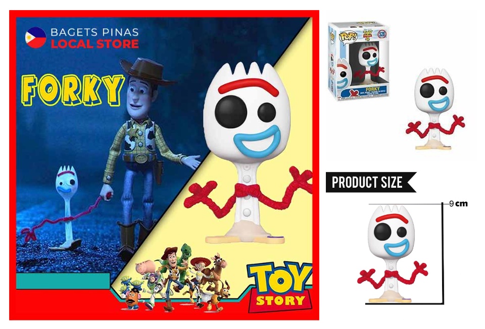 FUNKO POP Toy Story 4 Forky Rex Ducky Woody Brinquedos Vinyl