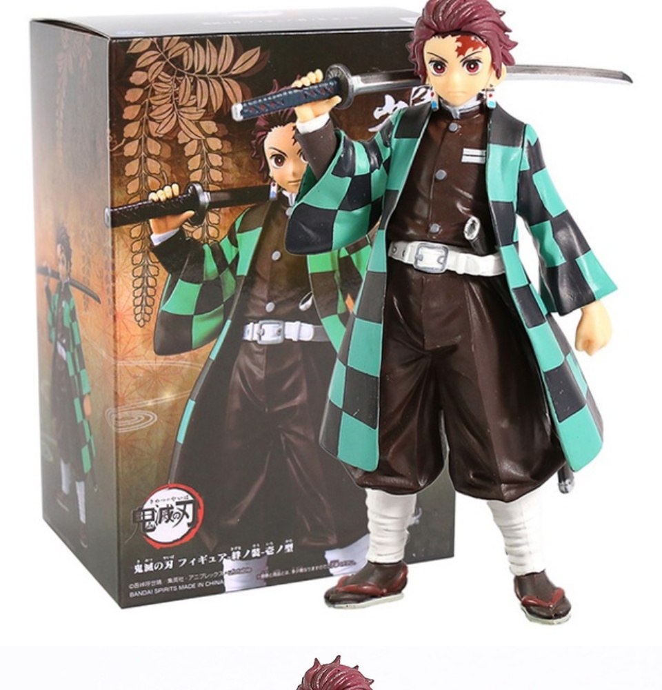 Gazaar Boneco Kimetsu No Yaiba Kamado Tanjiro, 16 cm, boneco de