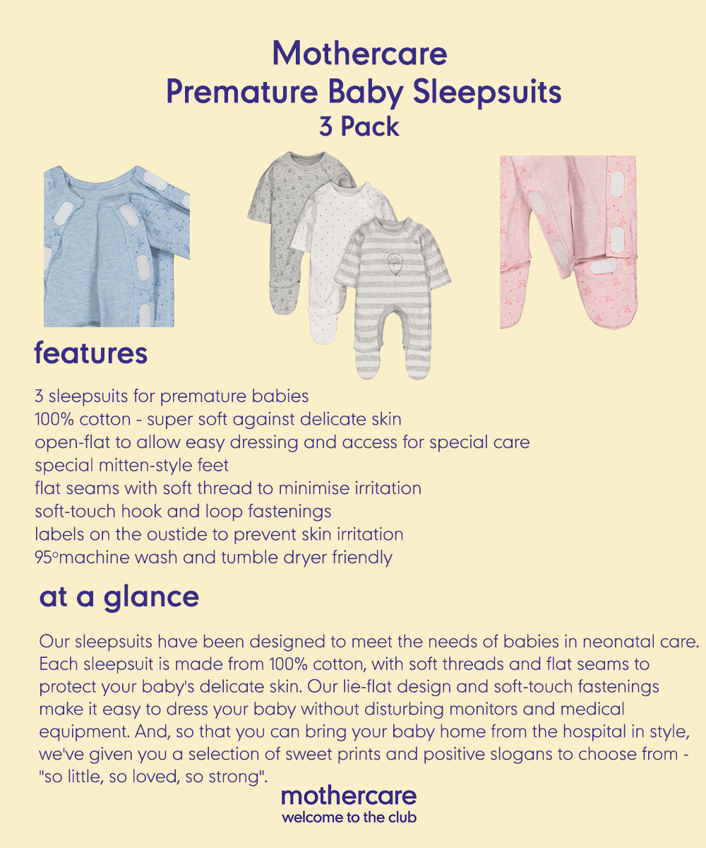 mothercare preemie clothes