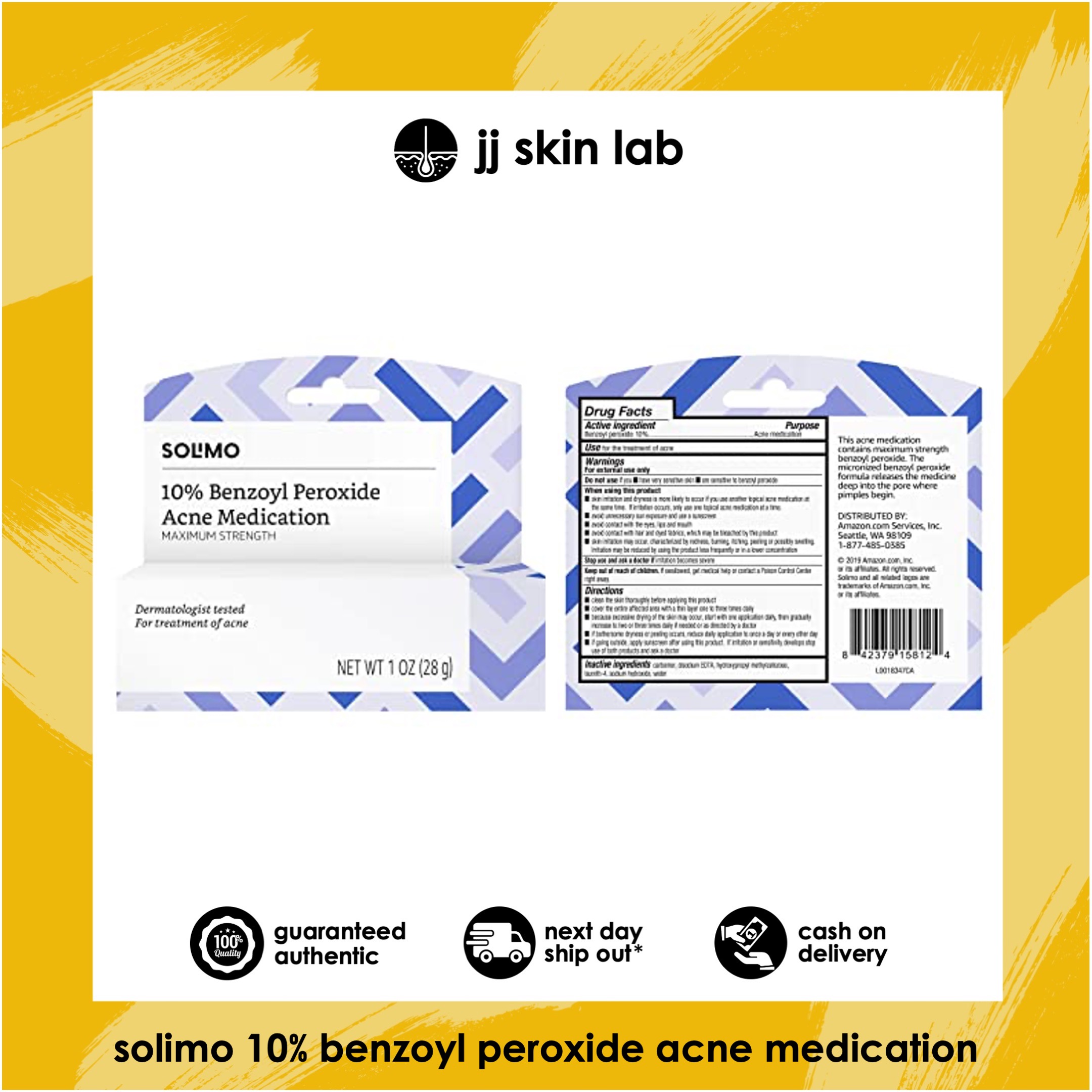 solimo benzoyl peroxide