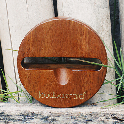loudbasstard bamboo speaker