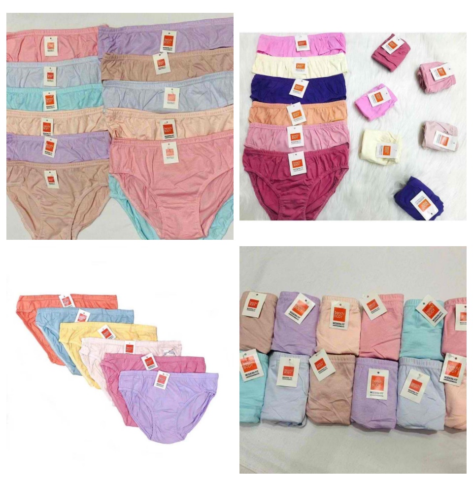 H&M PANTY WOMENS COTTON GOOD QUALITY COD #12PCS