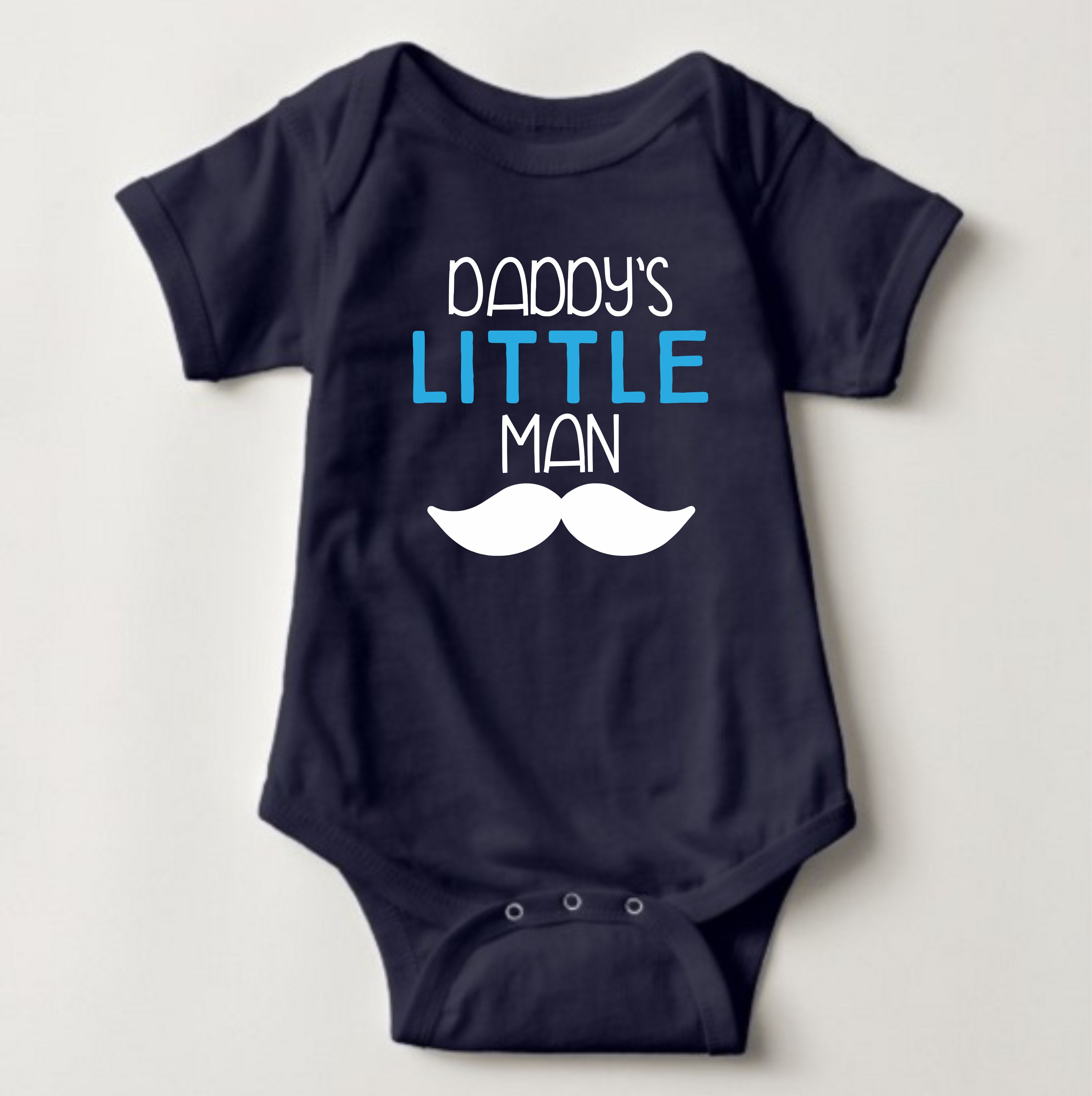daddy's little man onesie