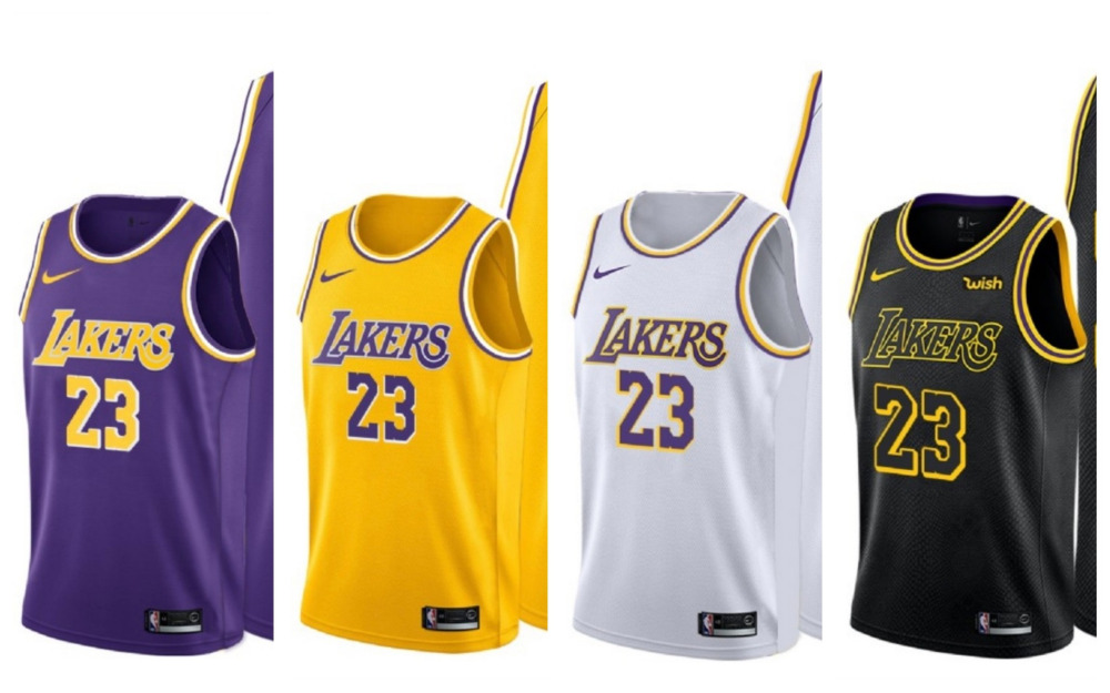 lakers latest jersey