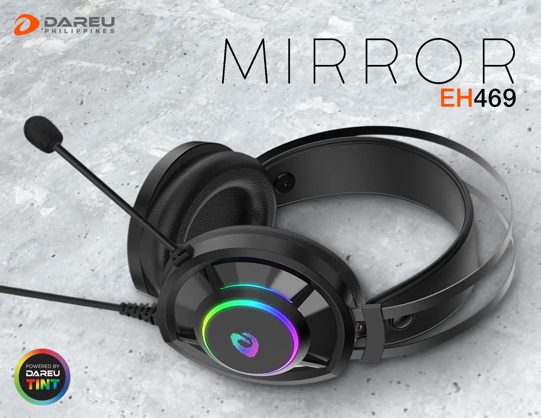 Dareu Eh469 Black Gaming Headset Lazada Ph