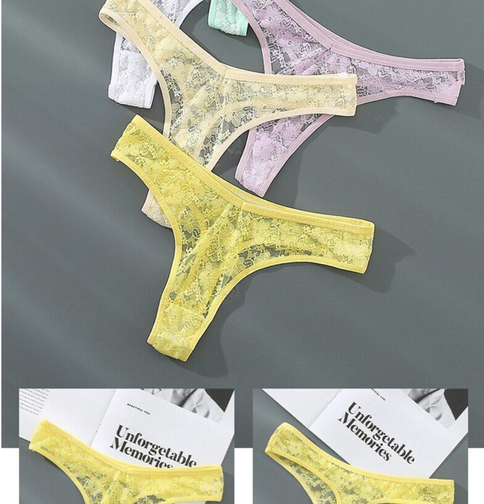 Clearance Sale Women's Underwear Sexy Low Waist T-Back Panty For