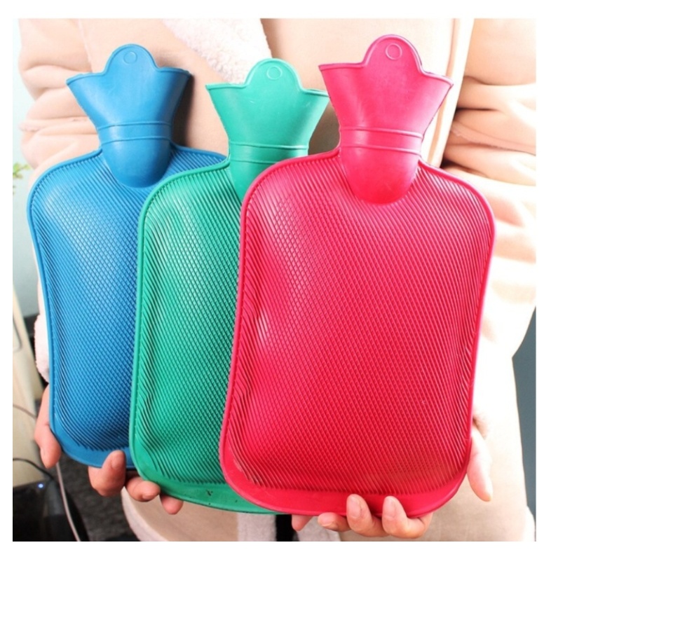 Generic-Rubber Hot Water Bag Winter Hot Water Bottle Hand Warmer for Hot  Compress Heat Therapy 500ML